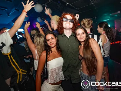 A professional photo of guests enjoying themselves at Cocktails Nightclub from our gallery.