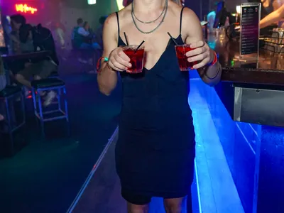 A professional photo of guests enjoying themselves at Cocktails Nightclub from our gallery.