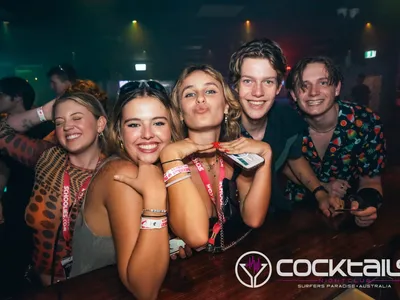 A professional photo of guests enjoying themselves at Cocktails Nightclub from our gallery.