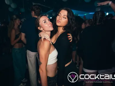 A professional photo of guests enjoying themselves at Cocktails Nightclub from our gallery.