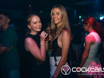 A professional photo of guests enjoying themselves at Cocktails Nightclub from our gallery.