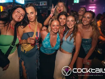 A professional photo of guests enjoying themselves at Cocktails Nightclub from our gallery.