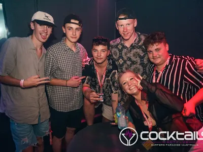 A professional photo of guests enjoying themselves at Cocktails Nightclub from our gallery.