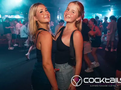 A professional photo of guests enjoying themselves at Cocktails Nightclub from our gallery.