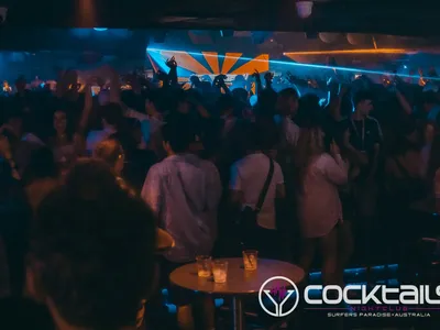 A professional photo of guests enjoying themselves at Cocktails Nightclub from our gallery.