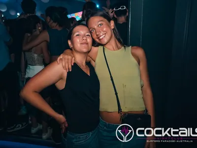 A professional photo of guests enjoying themselves at Cocktails Nightclub from our gallery.