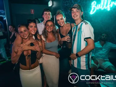 A professional photo of guests enjoying themselves at Cocktails Nightclub from our gallery.