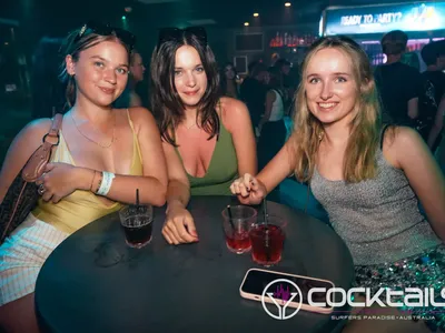 A professional photo of guests enjoying themselves at Cocktails Nightclub from our gallery.