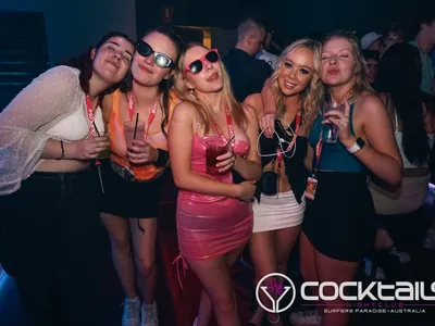 A professional photo of guests enjoying themselves at Cocktails Nightclub from our gallery.