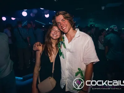 A professional photo of guests enjoying themselves at Cocktails Nightclub from our gallery.