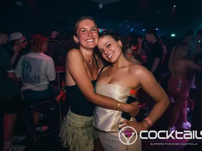 A professional photo of guests enjoying themselves at Cocktails Nightclub from our gallery.