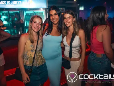 A professional photo of guests enjoying themselves at Cocktails Nightclub from our gallery.