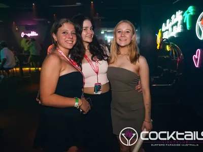 A professional photo of guests enjoying themselves at Cocktails Nightclub from our gallery.