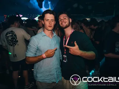 A professional photo of guests enjoying themselves at Cocktails Nightclub from our gallery.