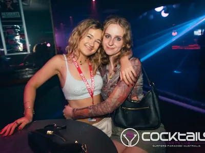 A professional photo of guests enjoying themselves at Cocktails Nightclub from our gallery.