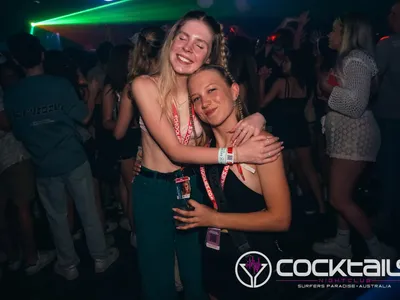 A professional photo of guests enjoying themselves at Cocktails Nightclub from our gallery.