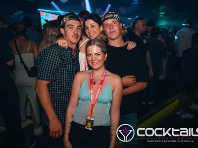 A professional photo of guests enjoying themselves at Cocktails Nightclub from our gallery.