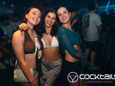 A professional photo of guests enjoying themselves at Cocktails Nightclub from our gallery.