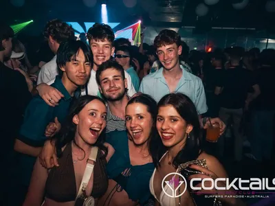 A professional photo of guests enjoying themselves at Cocktails Nightclub from our gallery.