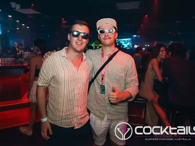 A professional photo of guests enjoying themselves at Cocktails Nightclub from our gallery.