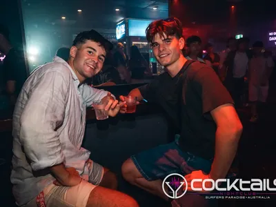 A professional photo of guests enjoying themselves at Cocktails Nightclub from our gallery.