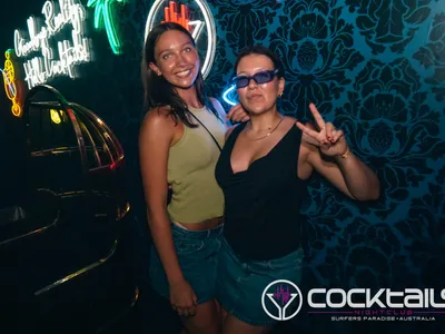 A professional photo of guests enjoying themselves at Cocktails Nightclub from our gallery.