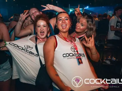 A professional photo of guests enjoying themselves at Cocktails Nightclub from our gallery.