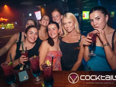 A professional photo of guests enjoying themselves at Cocktails Nightclub from our gallery.