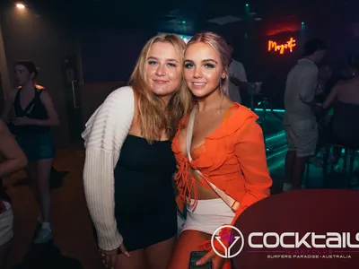 A professional photo of guests enjoying themselves at Cocktails Nightclub from our gallery.