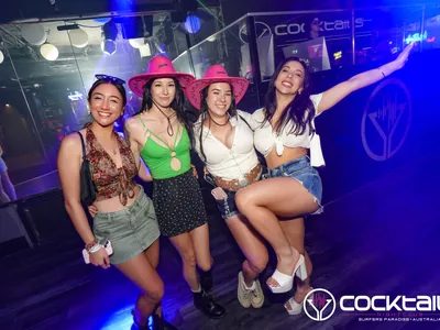 A professional photo of guests enjoying themselves at Cocktails Nightclub from our gallery.