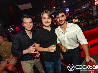 A professional photo of guests enjoying themselves at Cocktails Nightclub from our gallery.