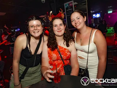 A professional photo of guests enjoying themselves at Cocktails Nightclub from our gallery.