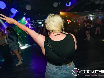 A professional photo of guests enjoying themselves at Cocktails Nightclub from our gallery.