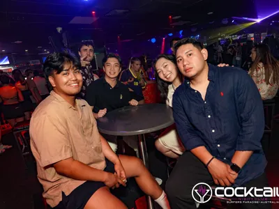 A professional photo of guests enjoying themselves at Cocktails Nightclub from our gallery.