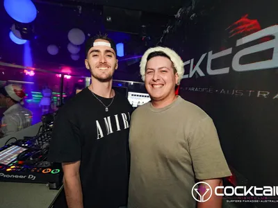 A professional photo of guests enjoying themselves at Cocktails Nightclub from our gallery.