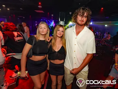 A professional photo of guests enjoying themselves at Cocktails Nightclub from our gallery.