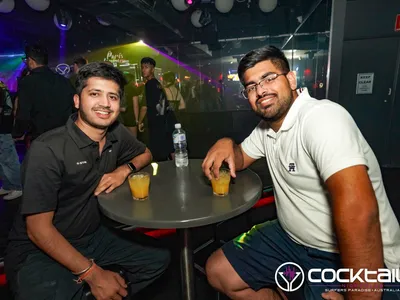 A professional photo of guests enjoying themselves at Cocktails Nightclub from our gallery.