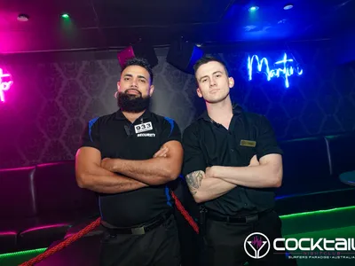 A professional photo of guests enjoying themselves at Cocktails Nightclub from our gallery.