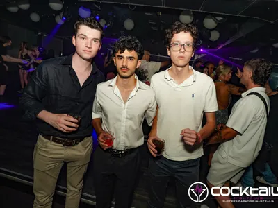 A professional photo of guests enjoying themselves at Cocktails Nightclub from our gallery.