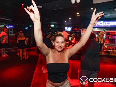 A professional photo of guests enjoying themselves at Cocktails Nightclub from our gallery.