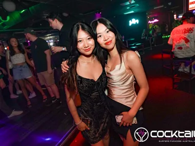 A professional photo of guests enjoying themselves at Cocktails Nightclub from our gallery.