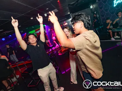 A professional photo of guests enjoying themselves at Cocktails Nightclub from our gallery.