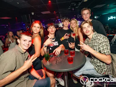 A professional photo of guests enjoying themselves at Cocktails Nightclub from our gallery.