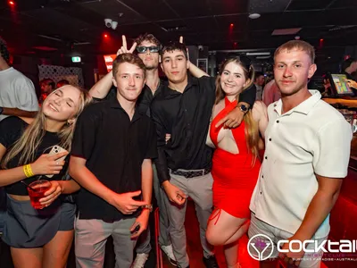 A professional photo of guests enjoying themselves at Cocktails Nightclub from our gallery.