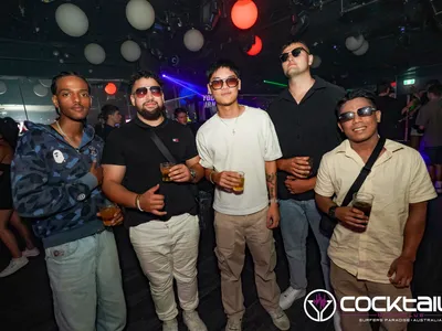 A professional photo of guests enjoying themselves at Cocktails Nightclub from our gallery.