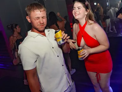 A professional photo of guests enjoying themselves at Cocktails Nightclub from our gallery.