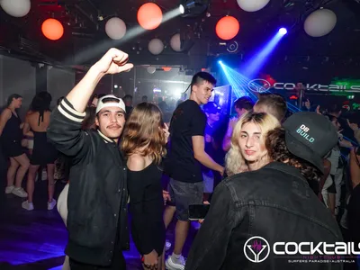 A professional photo of guests enjoying themselves at Cocktails Nightclub from our gallery.