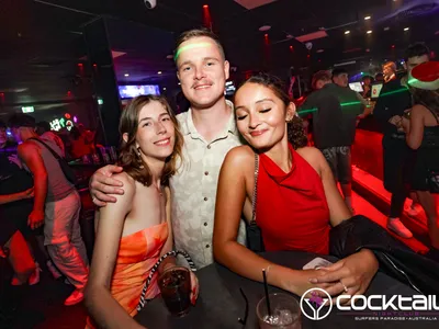 A professional photo of guests enjoying themselves at Cocktails Nightclub from our gallery.