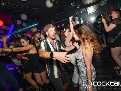 A professional photo of guests enjoying themselves at Cocktails Nightclub from our gallery.