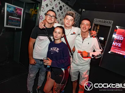 A professional photo of guests enjoying themselves at Cocktails Nightclub from our gallery.